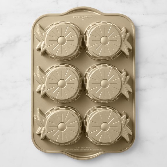 Nordic Ware Pineapple Upside Down Cakelet Pan – CreativeKitchen