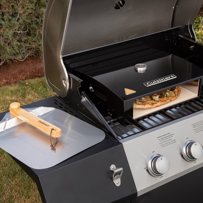 Cuisinart Grill Top Pizza Oven Kit Williams Sonoma