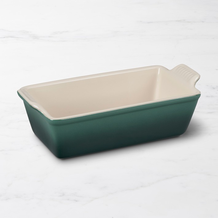 Emile Henry x Crate & Barrel Green Ceramic Loaf Pan + Reviews, Crate &  Barrel in 2023