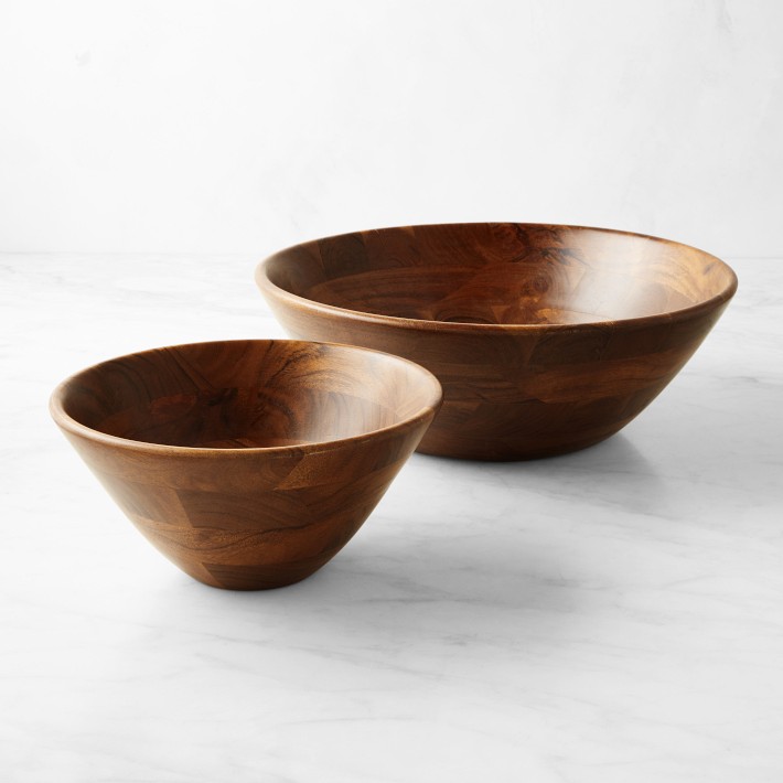 Open Kitchen by Williams Sonoma Wood Salad Bowl Williams Sonoma