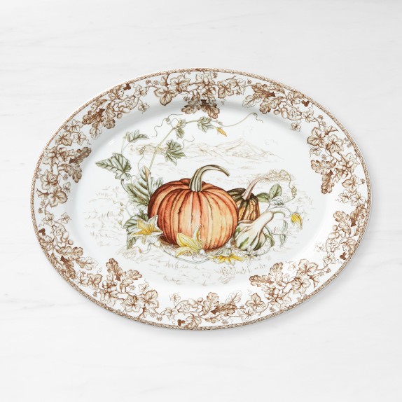 Plymouth Pumpkin Platter | Williams Sonoma