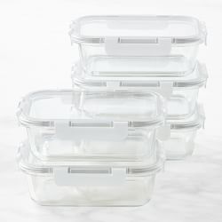 10-Piece Superior Glass Food Storage Containers Set