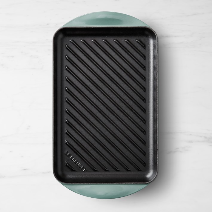 Le Creuset Enameled Cast Iron Skinny Grill - Ocean