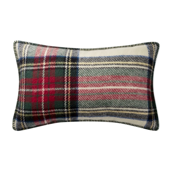 Stewart Italian Lambswool Lumbar Pillow Williams Sonoma