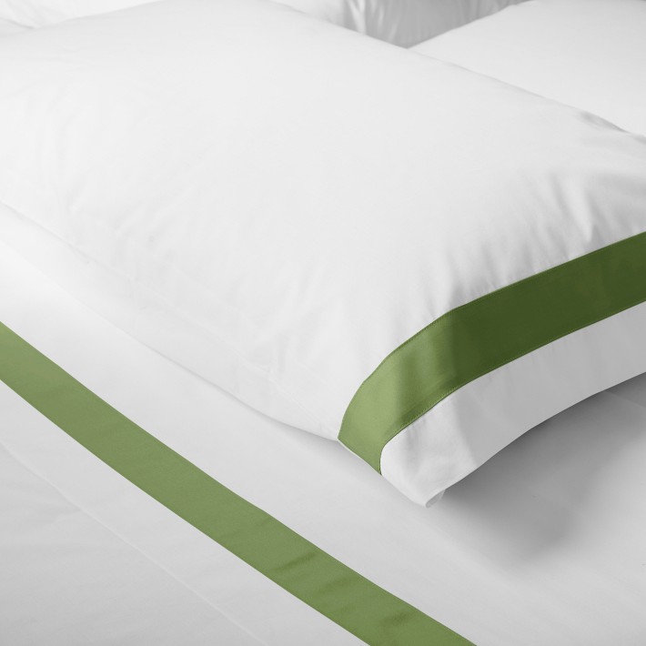 Hatcher Percale Sheet Set by Matouk® Williams Sonoma