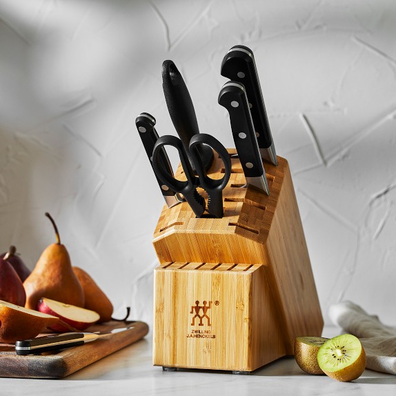 Black Walnut Knife Block Solid Wood Knife Block Vertical Kitchen Knife Block  Minimalist Knife Block 