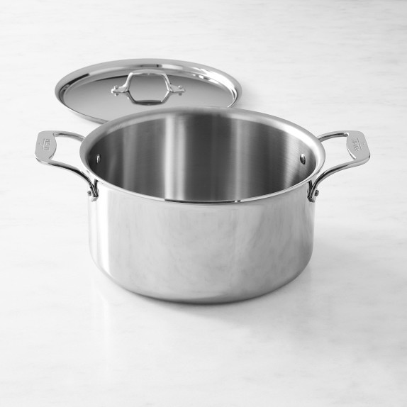 All-Clad G5 Graphite Core Stainless-Steel Stock Pot, 8-Qt. | Williams ...