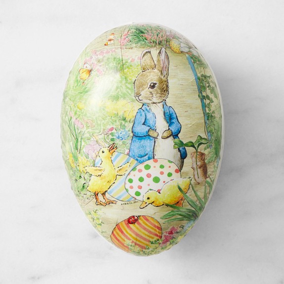 Peter Rabbit Small Easter Mache Egg | Williams Sonoma