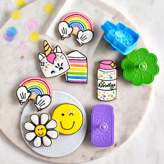 Williams Sonoma Flour Shop Impression Cookie Cutter Kit Williams Sonoma