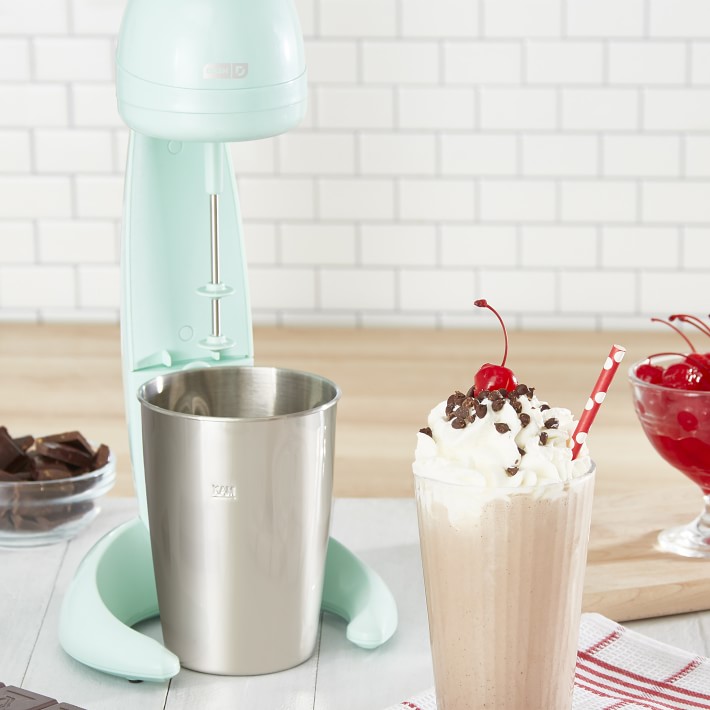 Cold Stone Milkshake Maker with Stainless Steel Mixing Cup 16 ounce,  Electric Drink Maker