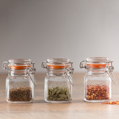 Kilner Spice Jar, 2.4oz, Set of 12