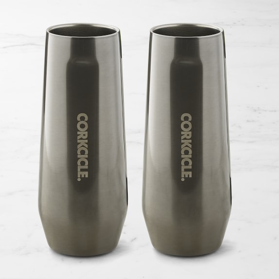 Corkcicle Stemless Flute - Rose - TYLER'S