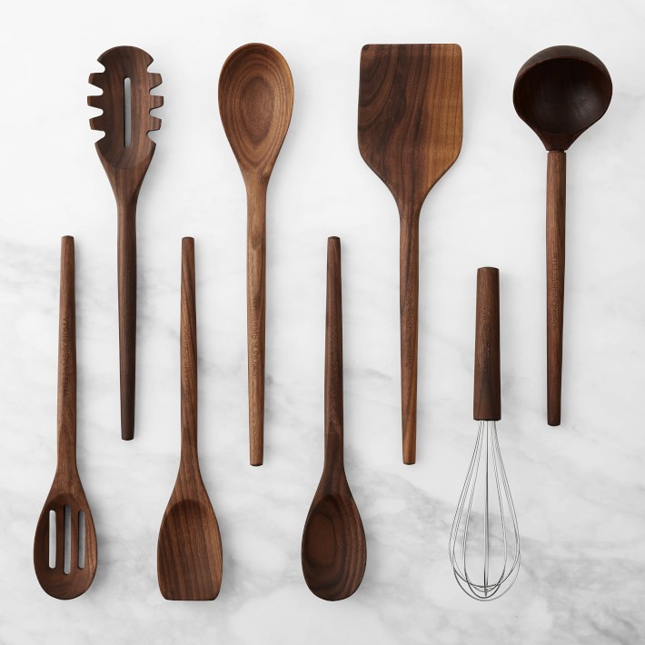 Williams Sonoma Ultimate Wood Utensil Set of 8 | Williams Sonoma CA ...