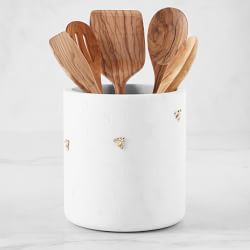 Personalized Kitchen Gifts  Monogram Utensil Set with Holder