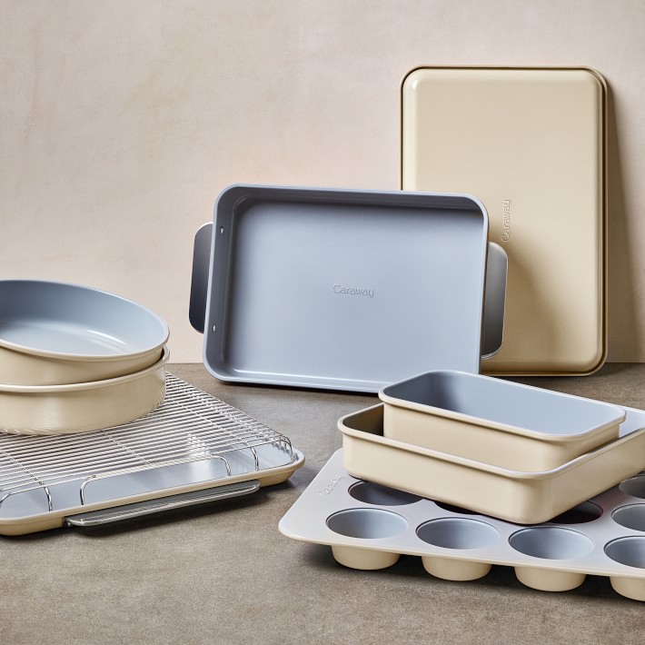 Caraway Ceramic Coated 11Piece Bakeware Set Williams Sonoma