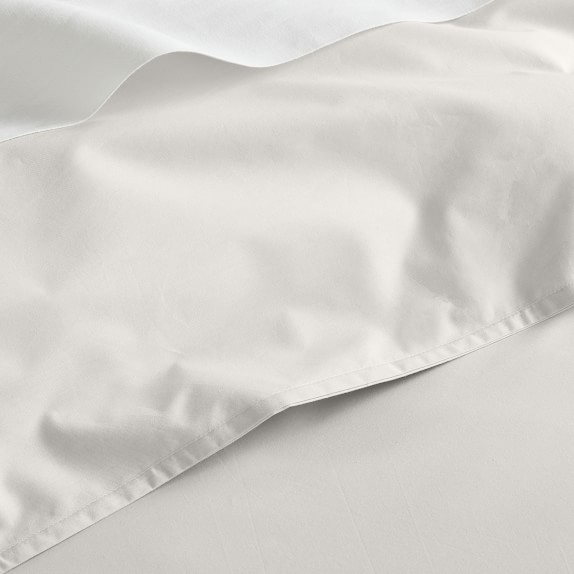 Chambers® Italian Percale Sheet Set and Duvet Cover Bedding Bundle