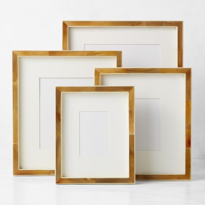 Horn and Bone Gallery Frames | Williams Sonoma