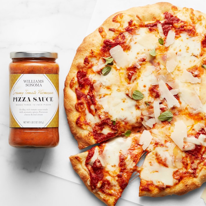 Williams Sonoma Gourmet Pizza Sauce Creamy Tomato Parmesan Williams Sonoma 4948