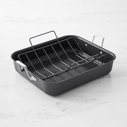 Williams Sonoma Thermo-Clad™ Stainless-Steel Flared Roasting Pan