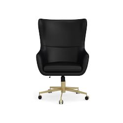 Black Office Desk Chairs Williams Sonoma