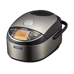 Zojirushi NS-LGC05 Micom Rice Cooker and Warmer, 3 cup, Silver/Black