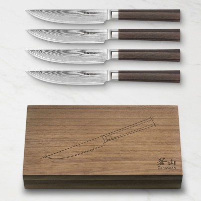 Williams Sonoma Wüsthof Gourmet White Steak Knives, Set of 6