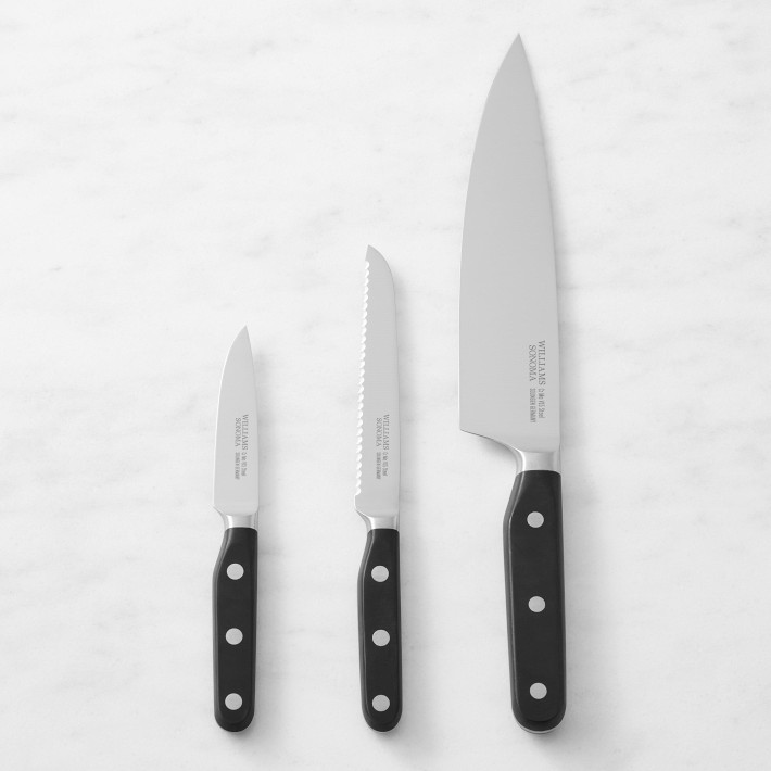 Williams Sonoma Calphalon Classic SharpIN Stainless-Steel Knives, Set of 15