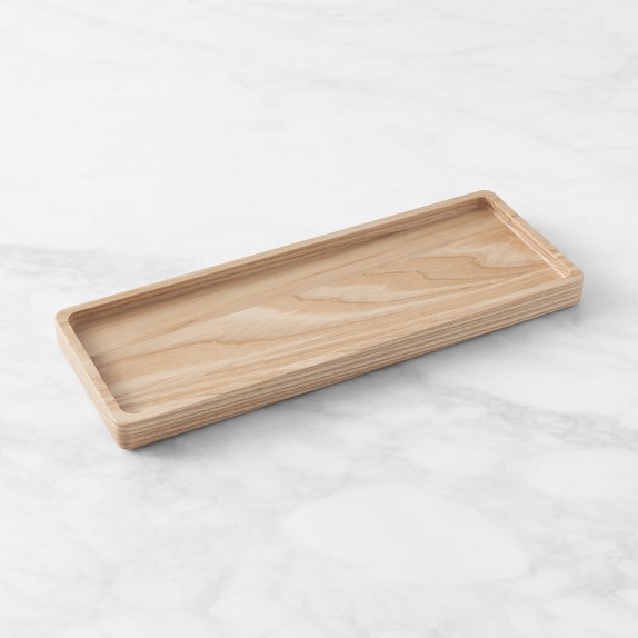 Hold Everything Fsc Ashwood Countertop Tray Large Williams Sonoma