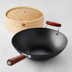 American Made Nordicware Non-Stick Spun Steel wok- 14 inch