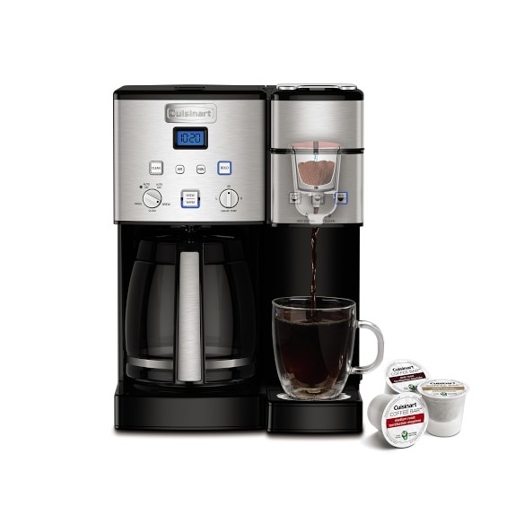 Cuisinart Coffee Center 12Cup Coffee Maker & SingleServe Brewer with