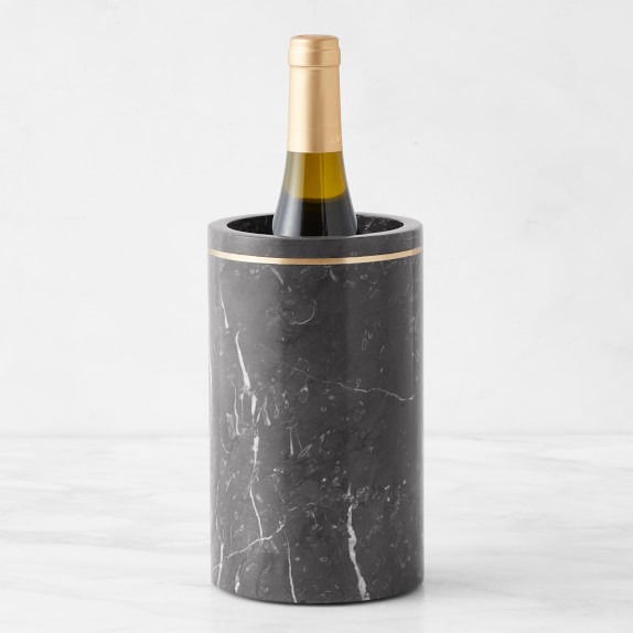 black marble wine cooler