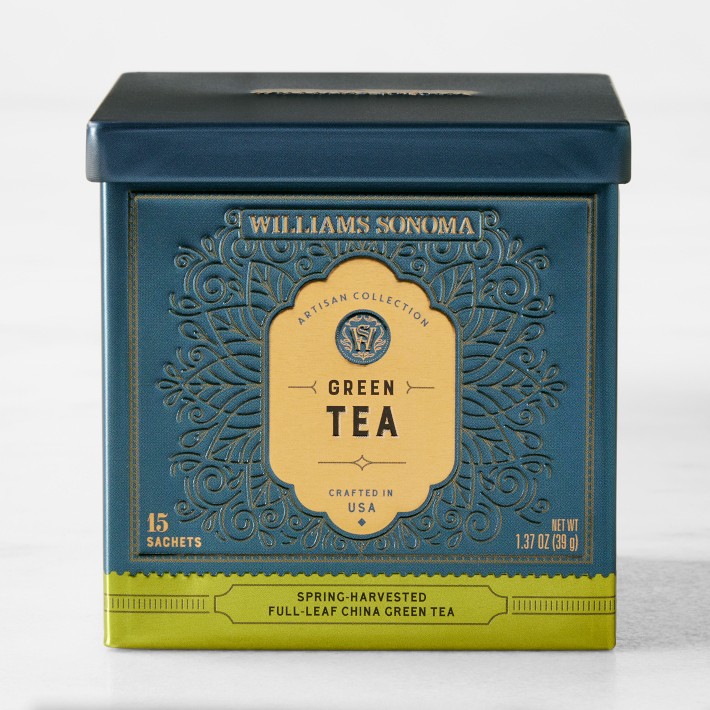 Williams Sonoma Signature Tin, Green Tea Williams Sonoma