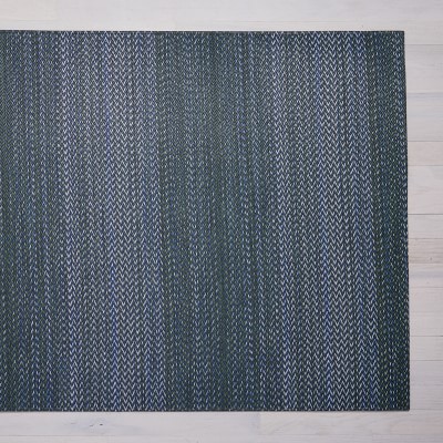 Chilewich Thatch Woven Floor Mats - Rain 23 x 36