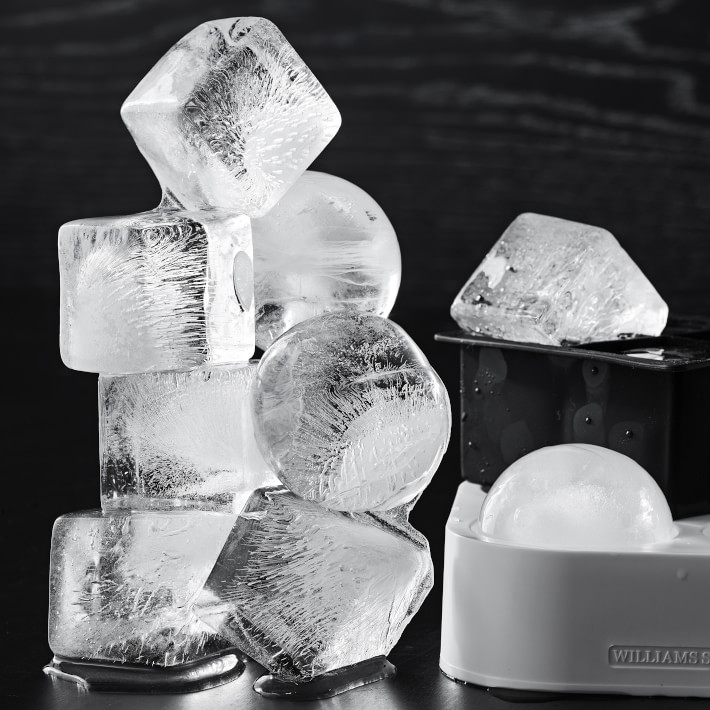 Williams Sonoma Rosebud Silicone Ice Molds - Set of 2