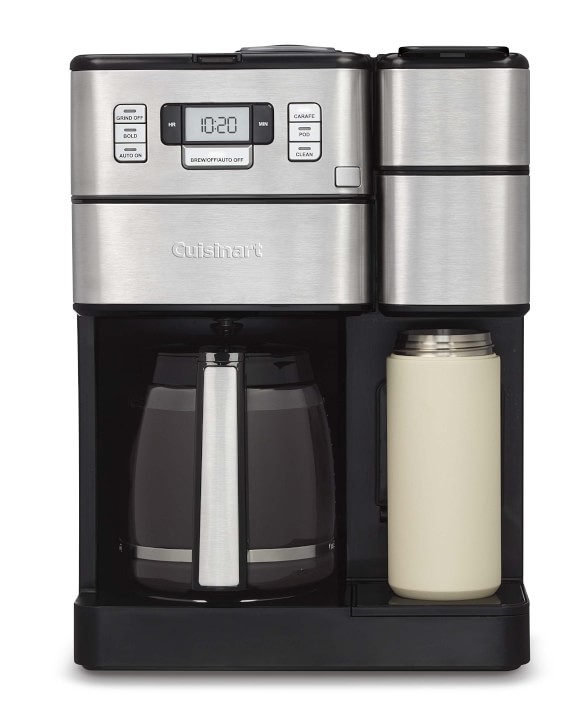 Cuisinart 12-Cup Coffee Center 2-In-1 Coffeemaker in Stainless