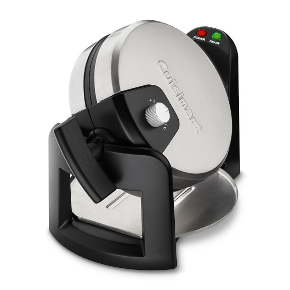 Cuisinart Round Flip Belgian Waffle Maker Iron Williams Sonoma