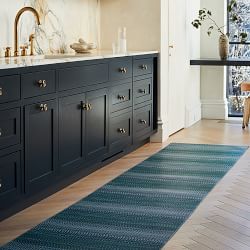 Williams Sonoma Marseille Cushioned Kitchen Mats, Navy