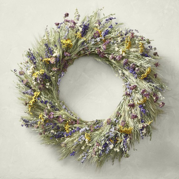 French Spring Door Wreath | Williams Sonoma