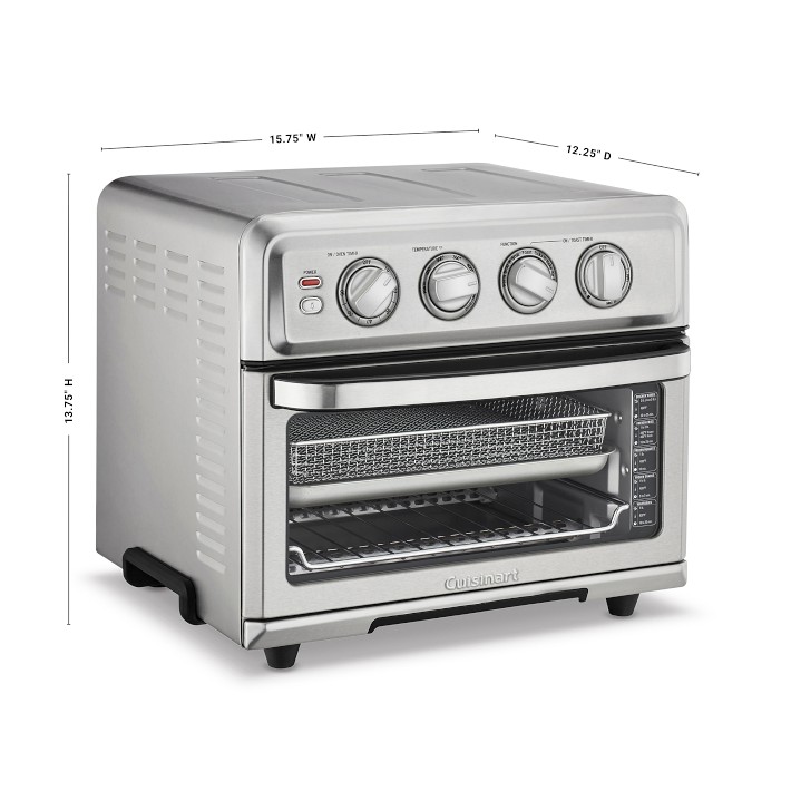 Central XL Toaster Oven and Broiler with Dual Solid Element Burners in