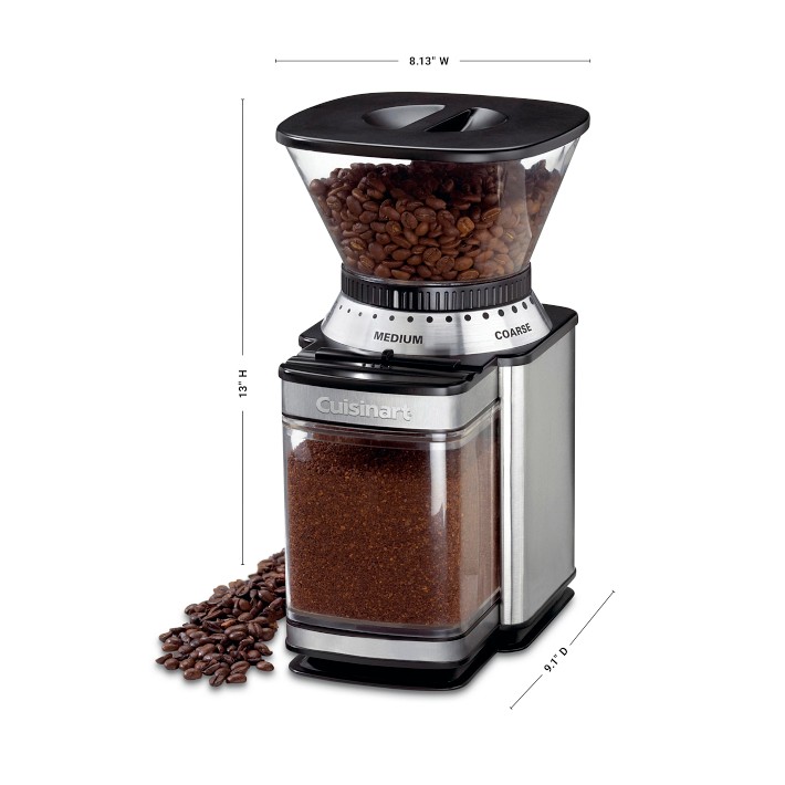 COFEST Cuisinart Coffee Grinder,Electric Burr One-Touch Automatic Grinder, Coffee Bean Grinder,Stainless Steel for Drip,Percolator,French Press, Espresso 