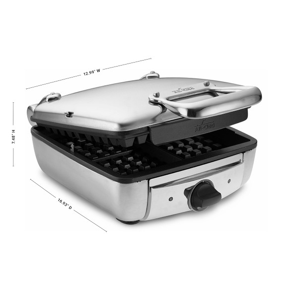 AllClad Belgian Waffle Maker Waffle Iron Williams Sonoma