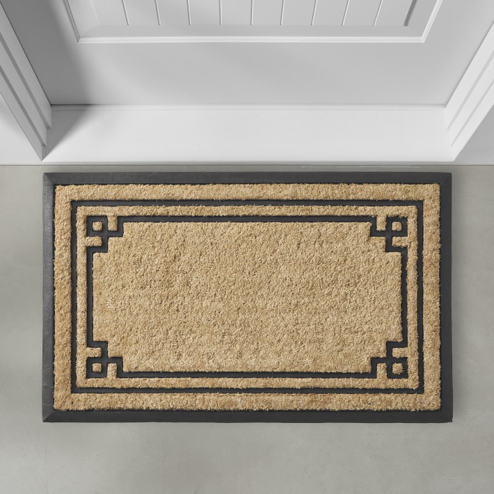 Williams Sonoma Chilewich Easy Care Heathered Shag Doormat