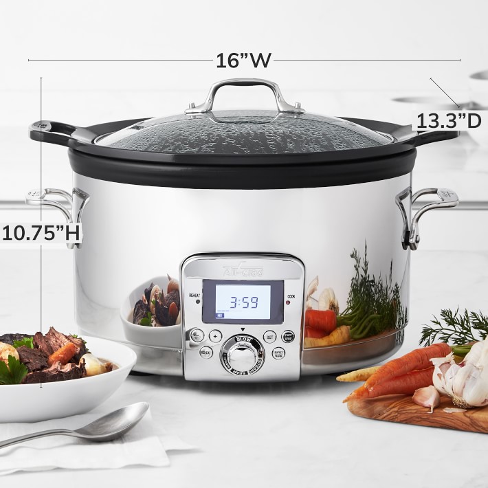 All-Clad 5-Qt. Gourmet Plus Electric Slow Cooker Williams Sonoma