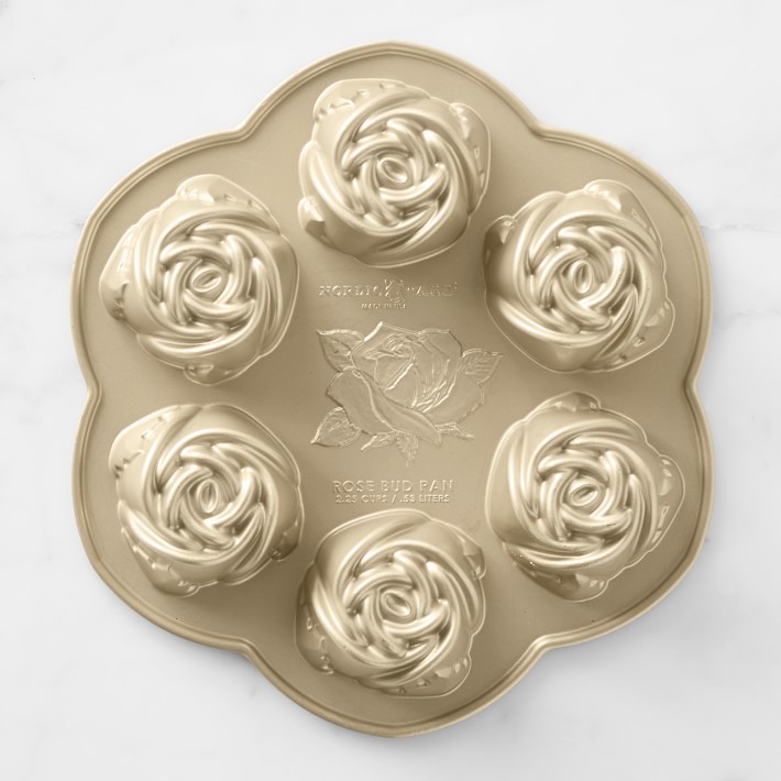 Nordic Ware Rose Cakelet Pan Seasonal Cake Pan Williams Sonoma