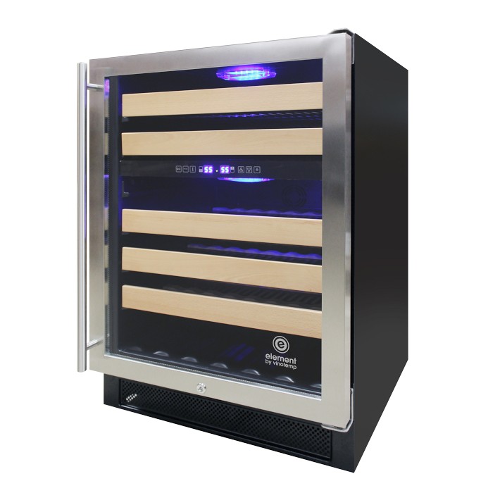 vinotemp 50 bottle wine cooler