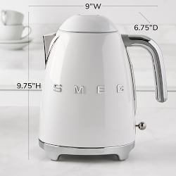 Balduzzi Italian Style Induction Tea Kettle Stainless Steel w/ Soft Touch  Handle