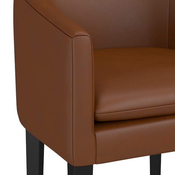 Chestnut Leather Counter & Bar Stool Williams Sonoma