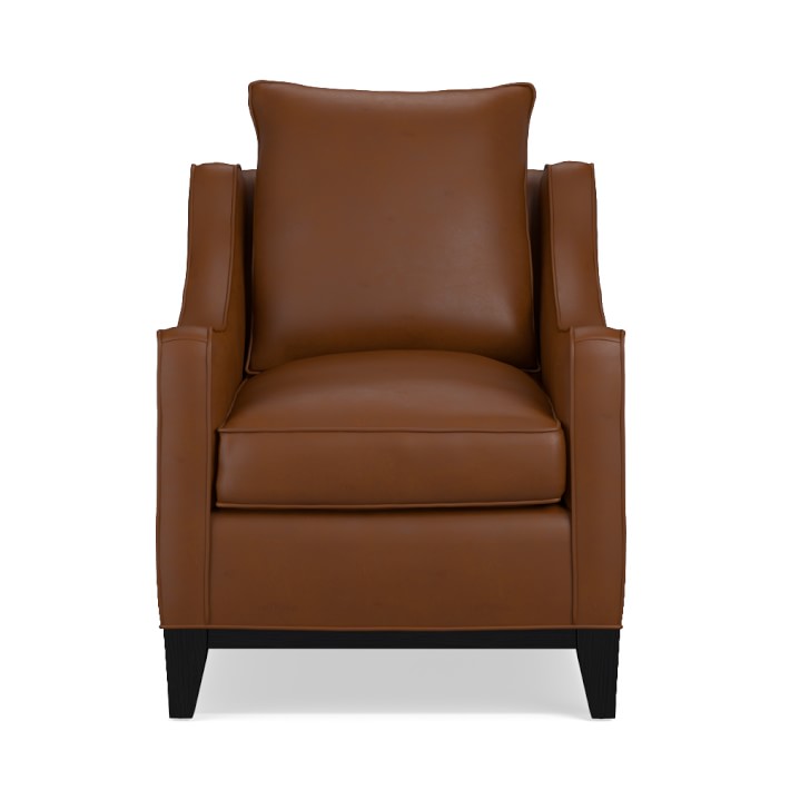 Presidio Leather Chair Accent Chair Williams Sonoma