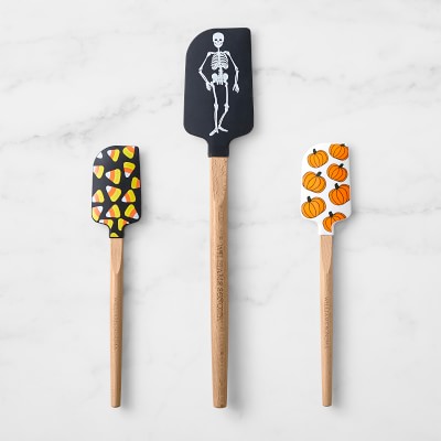 Williams Sonoma Day of the Dead Skull Silicone Spatula Halloween