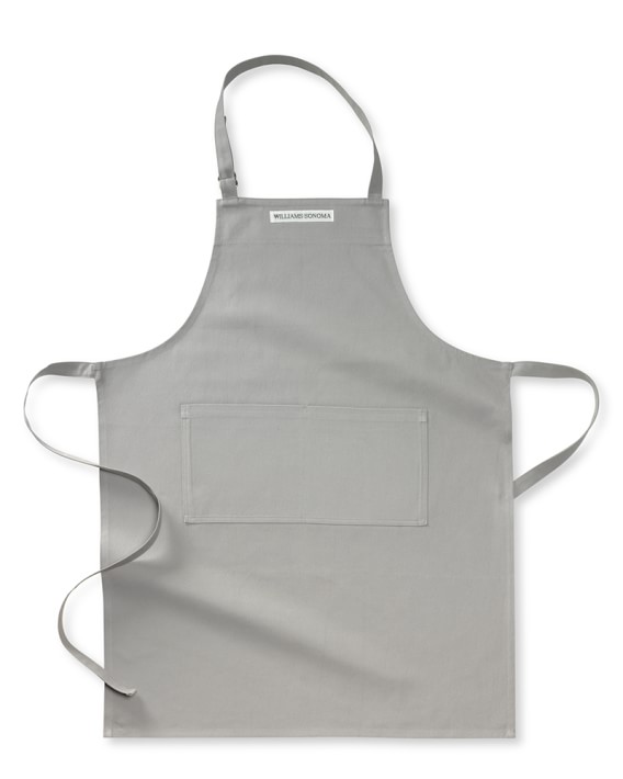 Williams Sonoma Classic Solid Grey Aprons